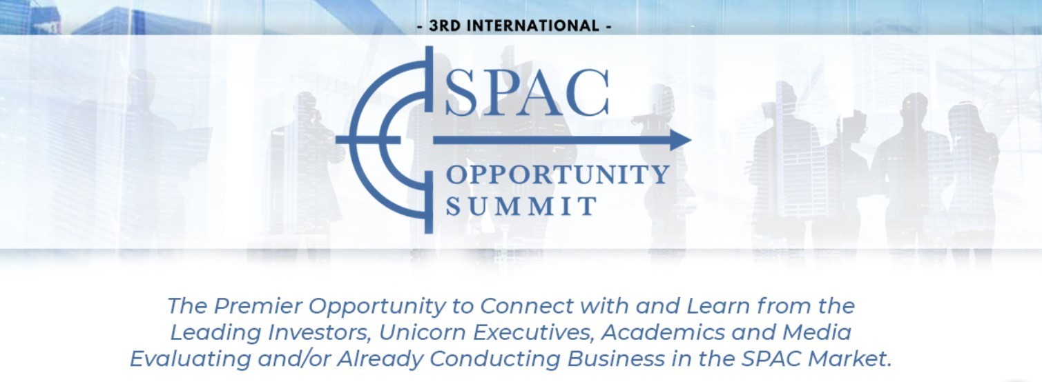 The Third SPAC Opportunity Summit, Online Event
