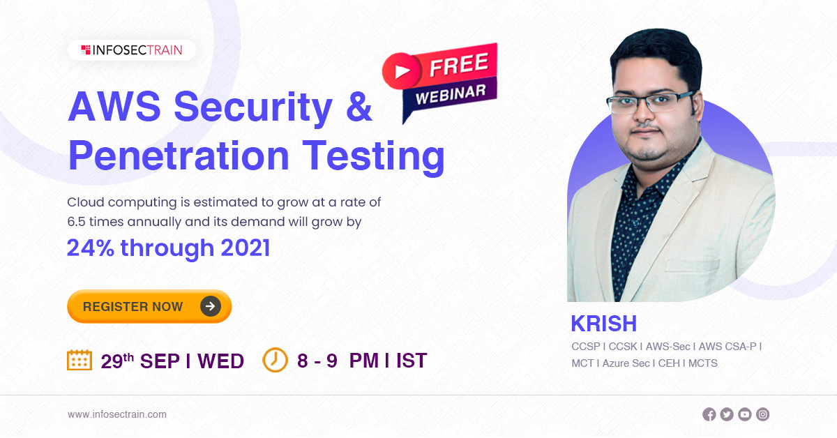 Free Live Event AWS Security and Penetration Testing, Online Event