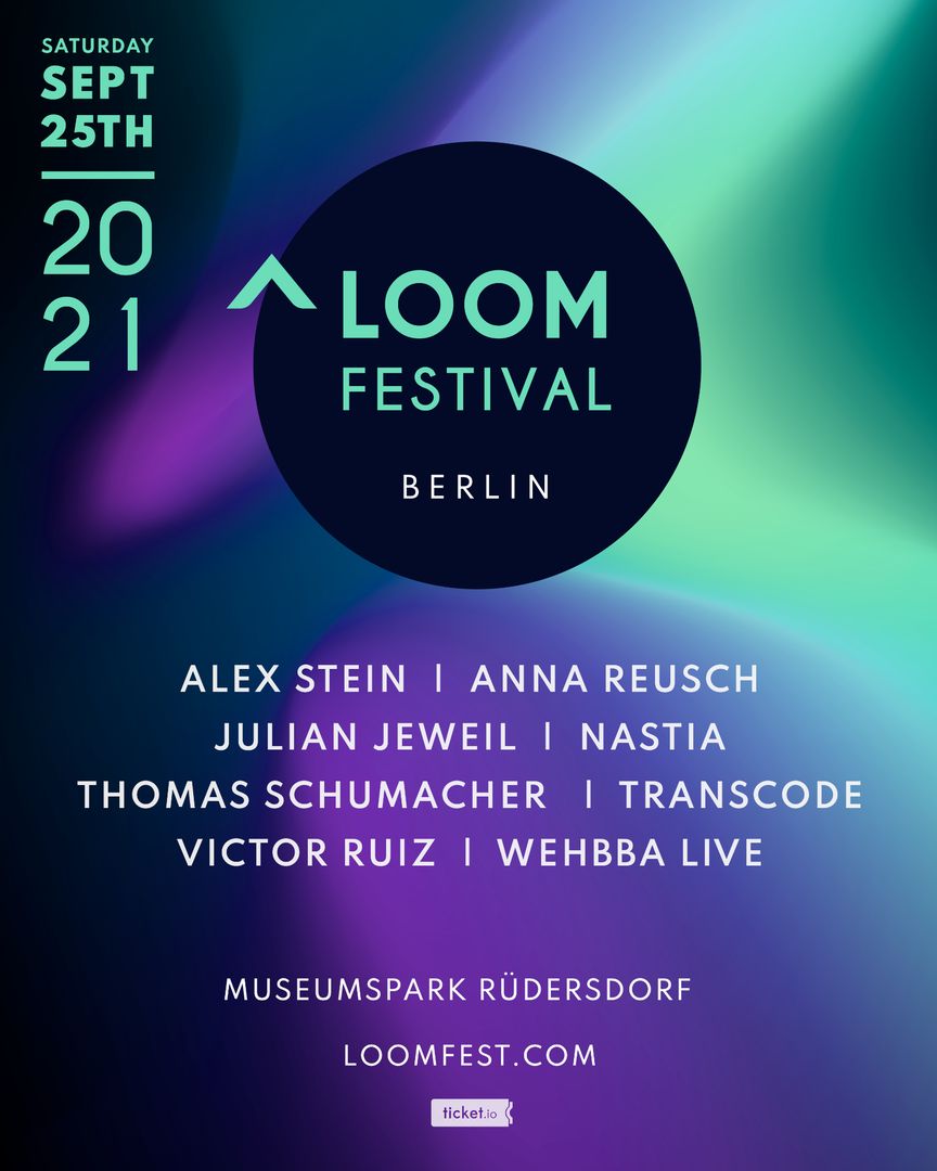 Loom Festival Berlin, Rüdersdorf bei Berlin, Brandenburg, Germany