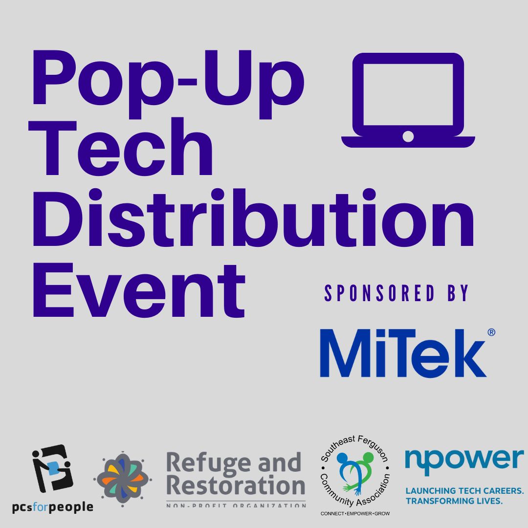 Technology Distribution Event - Computers for Qualifying Households, Saint Louis, Missouri, United States
