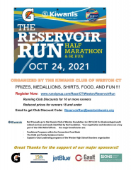 Reservoir Run Races 5K and Half Marathon
