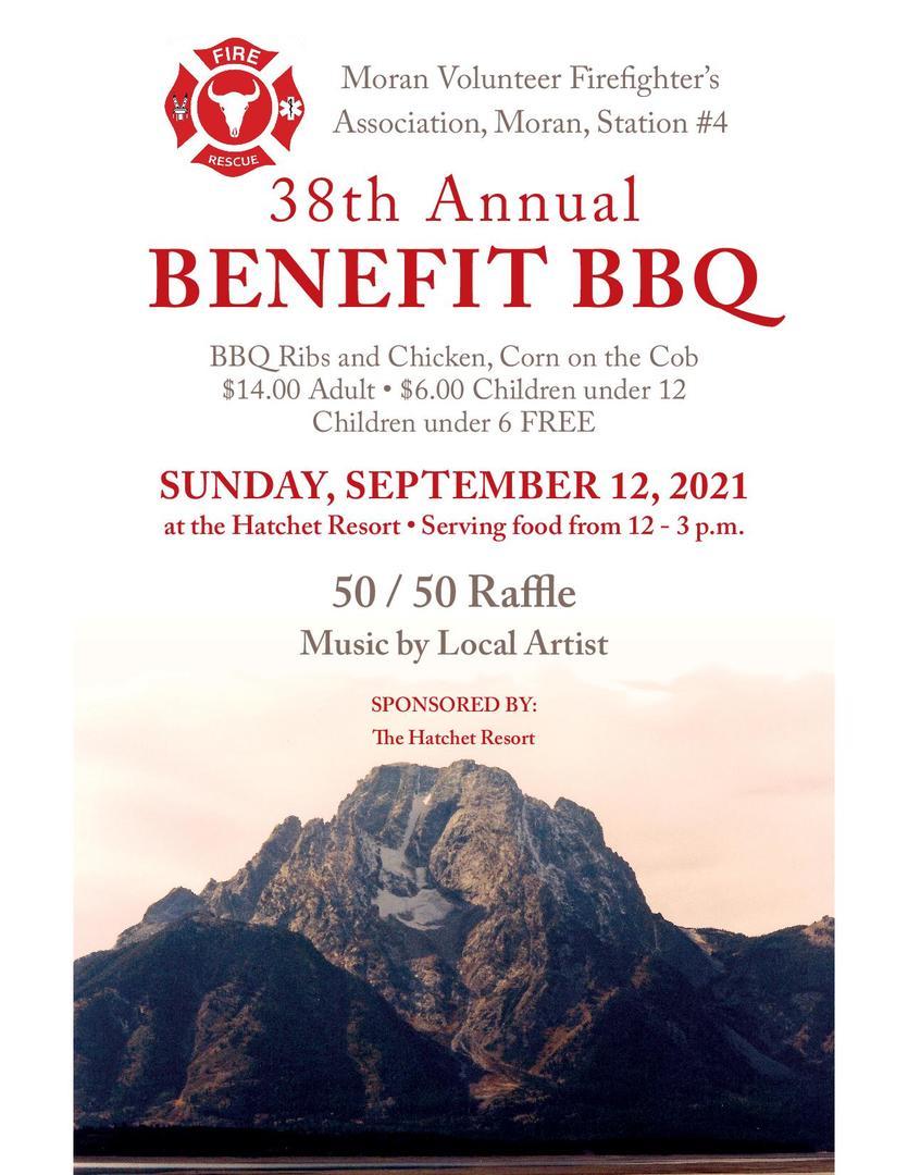 38th Annual Benefit BBQ for the Moran Volunteer Firefighter Association, Moran, Wyoming, United States