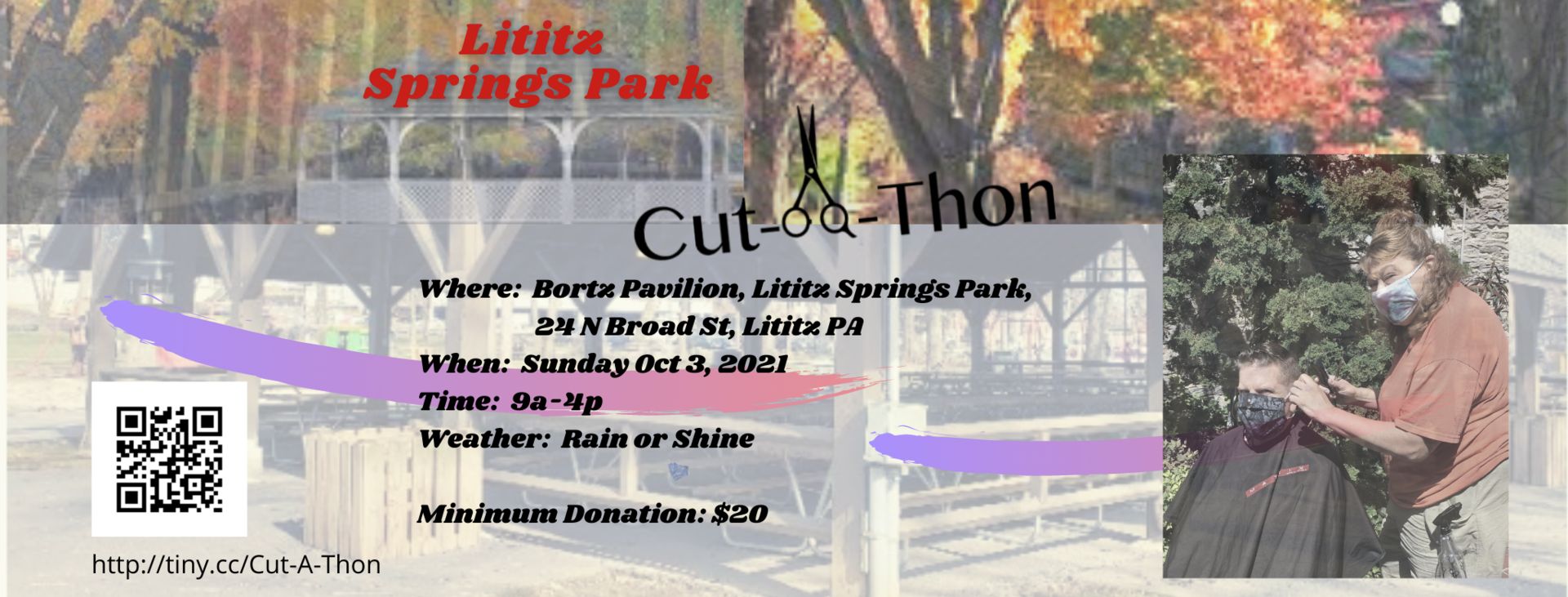 Lititz Cut-A-Thon 2021 -- CANCELLED, Lititz, Pennsylvania, United States