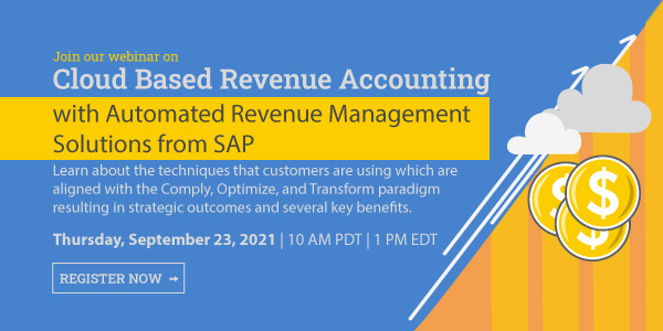 Cloud Based Revenue Accounting with Automated Revenue Management Solutions from SAP, Online Event