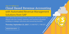 Cloud Based Revenue Accounting with Automated Revenue Management Solutions from SAP