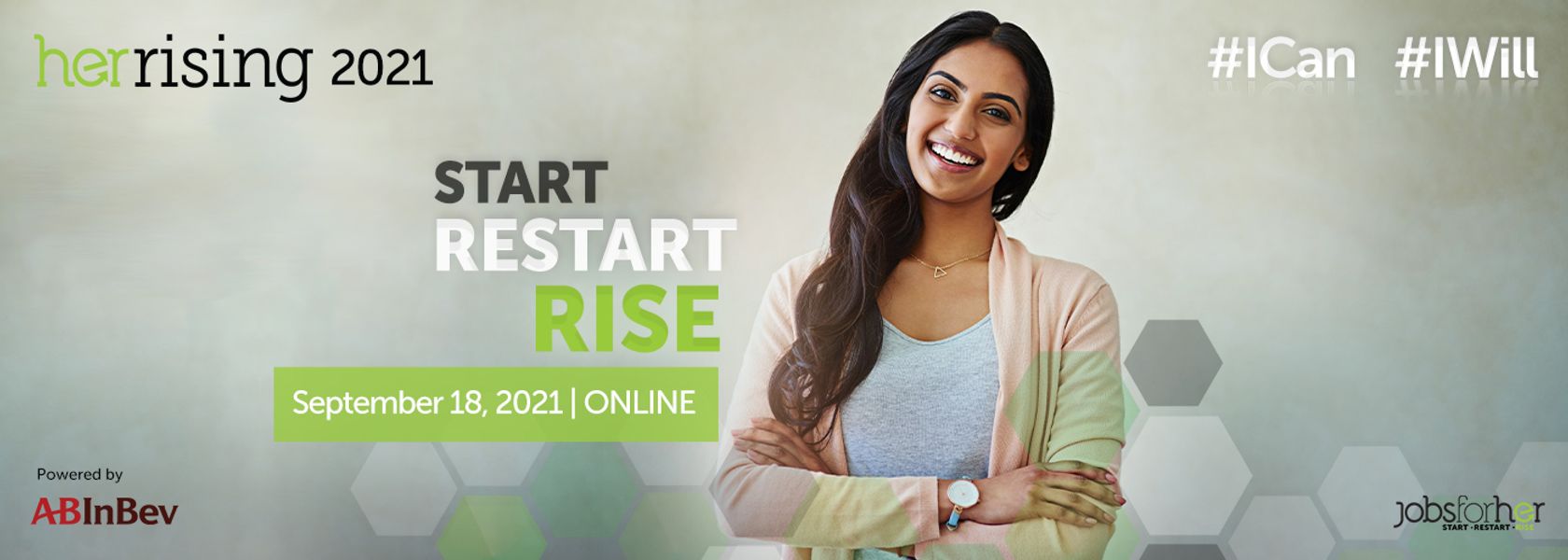 HerRising 2021, the biggest online Career fair & Conference, Online Event