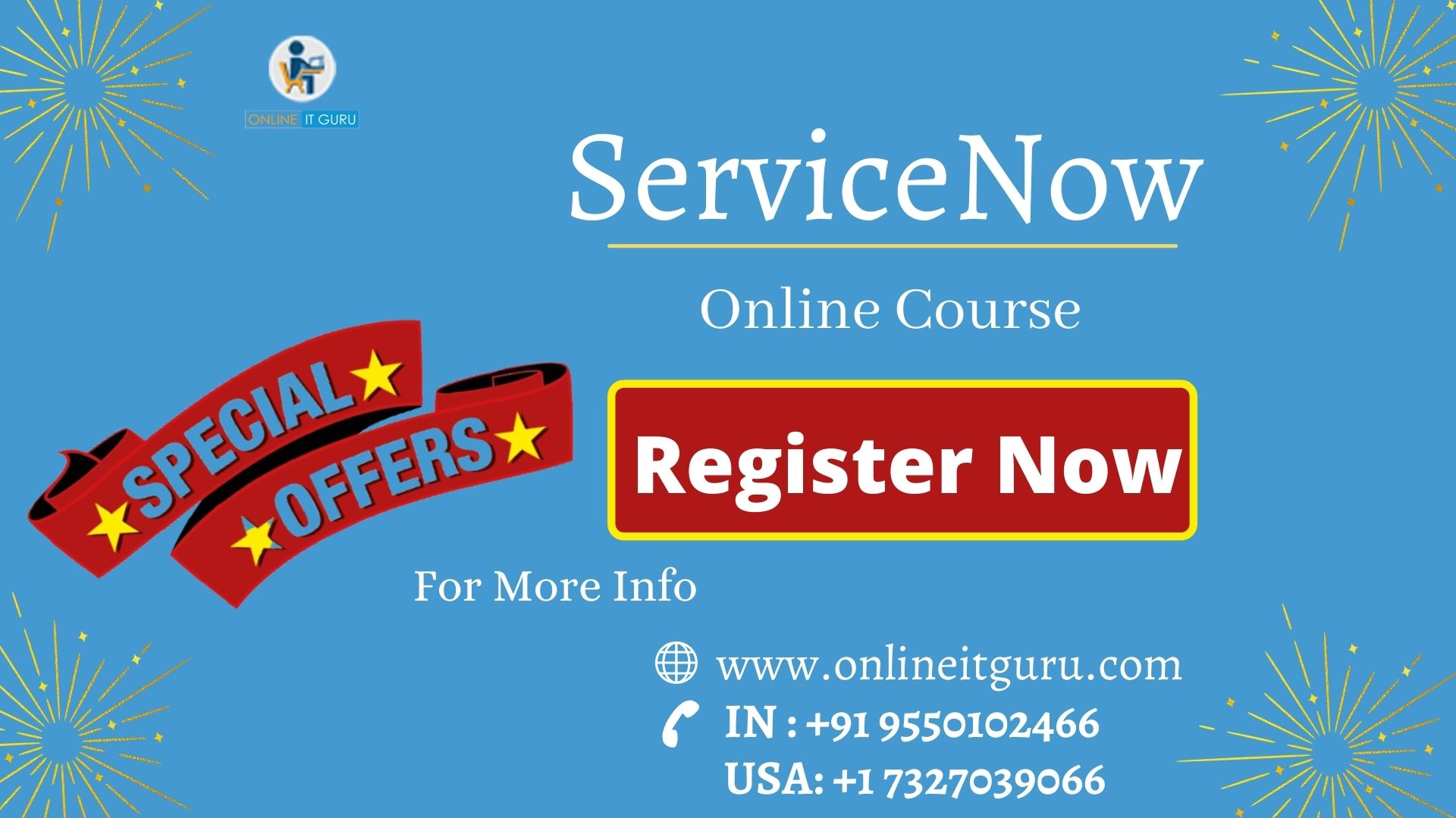 ServiceNow Online Training | ServiceNow Training in Ameerpet, Online Event