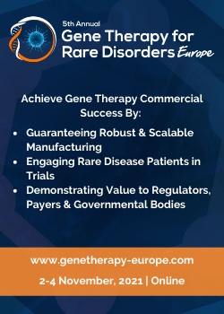 5th Annual Gene Therapy for Rare Disorders Europe | 2 - 4 November, 2021 | Online, Online Event