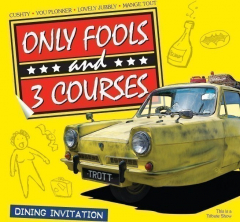 Only Fools and 3 Courses -Cannock 08/10/2021