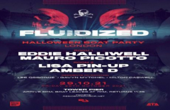 Fluidized presents Eddie Halliwell and Mauro Picotto for its Halloween Boat Party