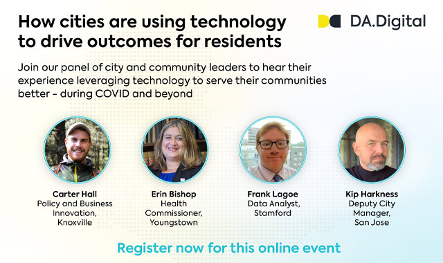 How cities are using technology to drive outcomes for residents, Online Event