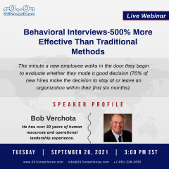 Behavioral Interviews-500% More Effective Than Traditional Methods