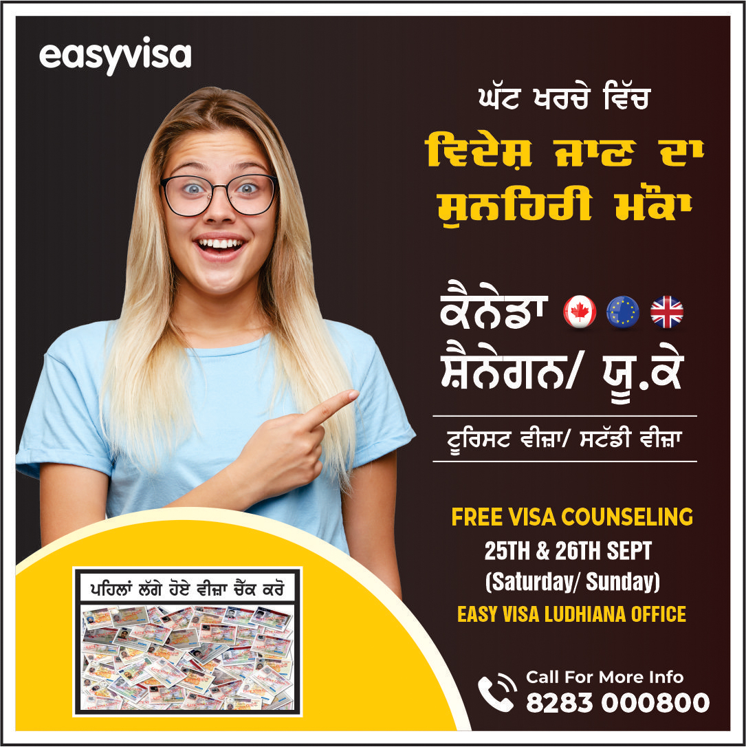 Free One to One Visa Counseling, Ludhiana, Punjab, India