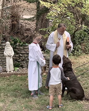 October 3 Blessing of the Animals, Pacifica, California, United States
