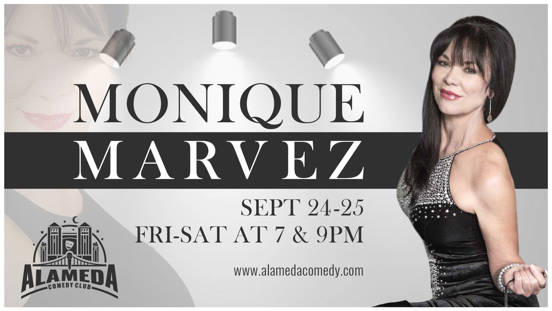 Monique Marvez Live at the Alameda Comedy Club, Alameda, California, United States