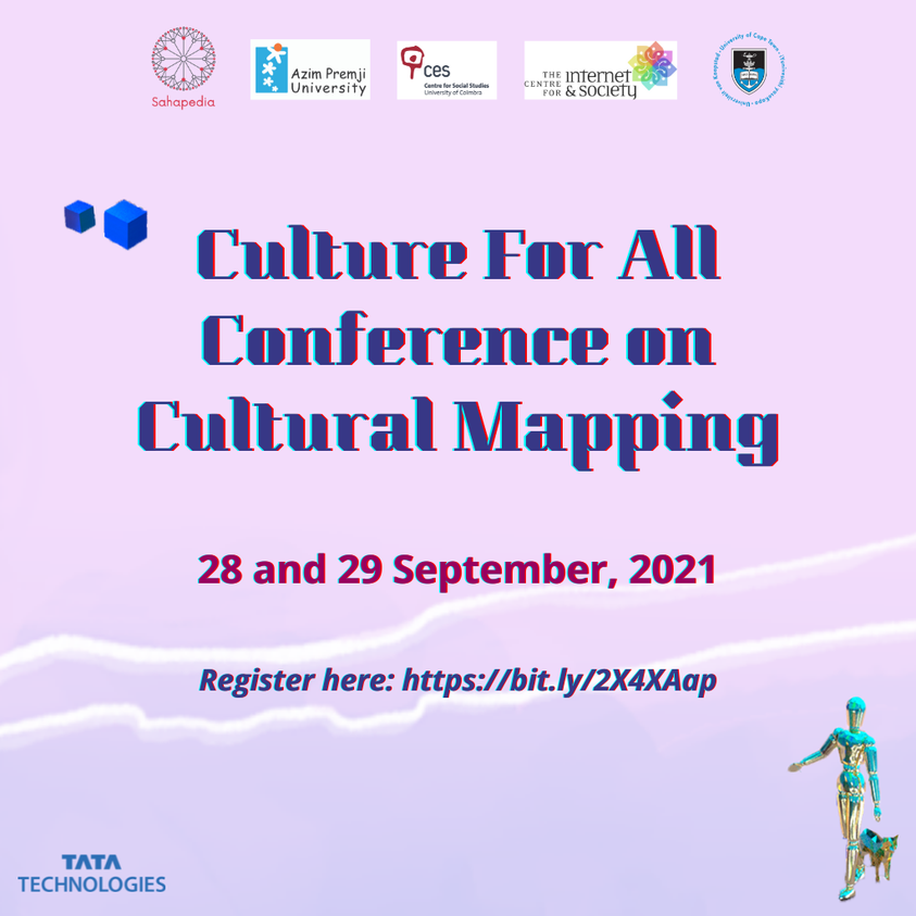 Culture For All Conference on Cultural Mapping, Online Event