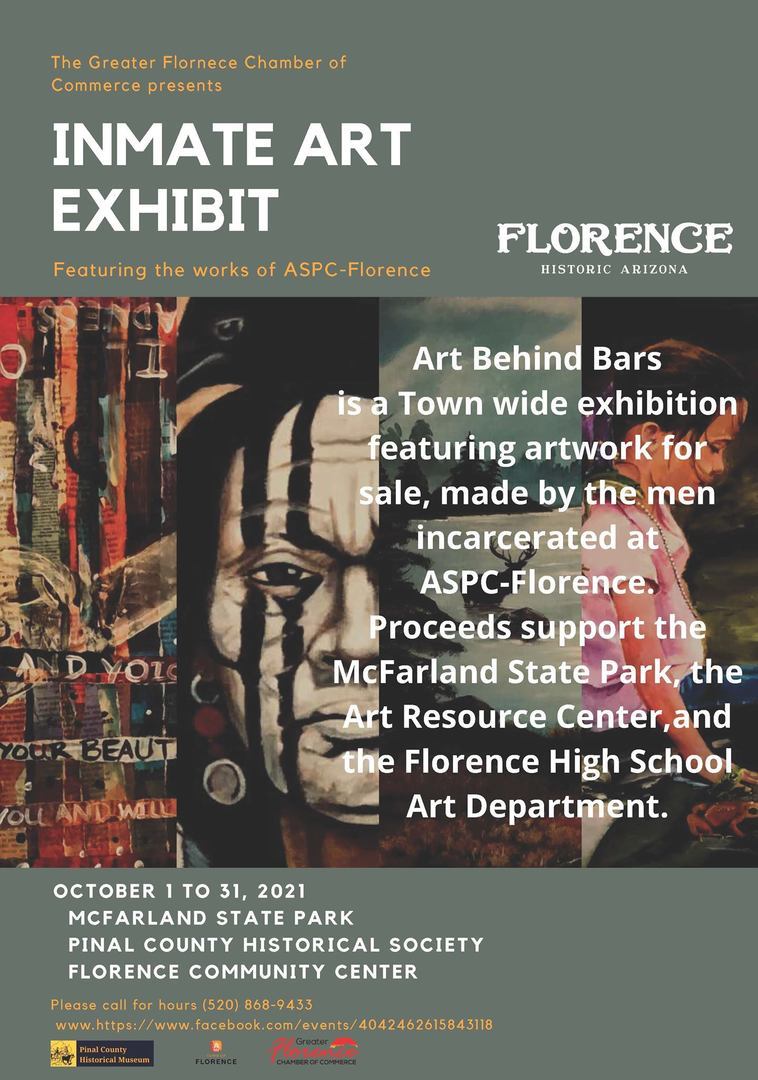 Arts Behind Bars; An Inmate Art Show, Florence, Arizona, United States