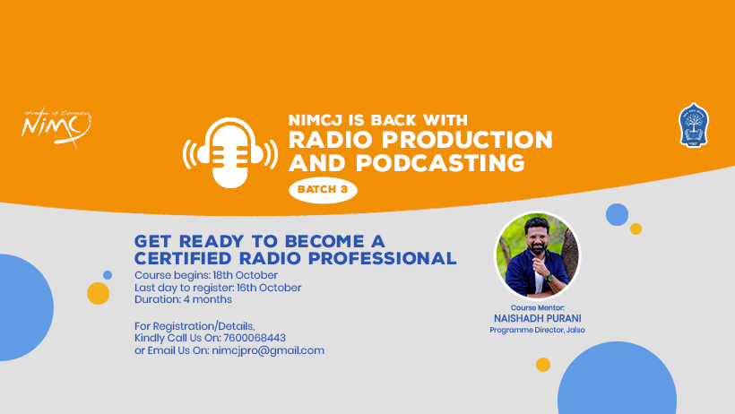 Radio Production And Podcasting - Batch 3, Ahmedabad, Gujarat, India