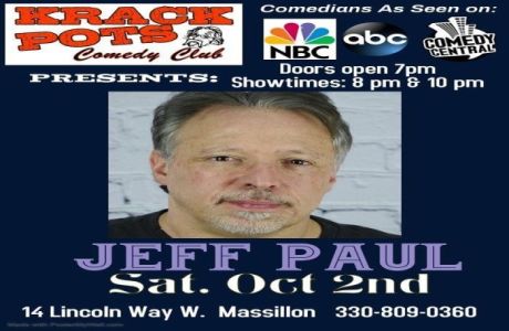 NYC Comedian Jeffrey Paul, Massillon, Ohio, United States