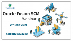 Oracle Fusion SCM Online Webinar Free