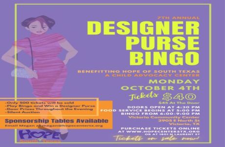 7th Annual Designer Purse Bingo, Victoria, Texas, United States