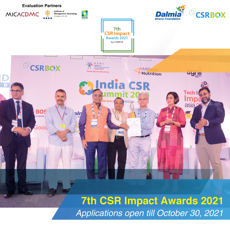 7th CSR Impact Awards 2021, Online Event