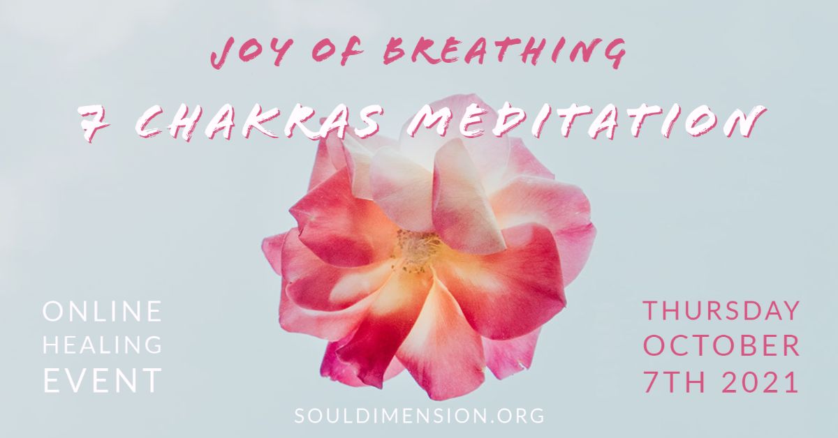 Joy of Breathing & 7 Chakra Healing Meditation, Online Event