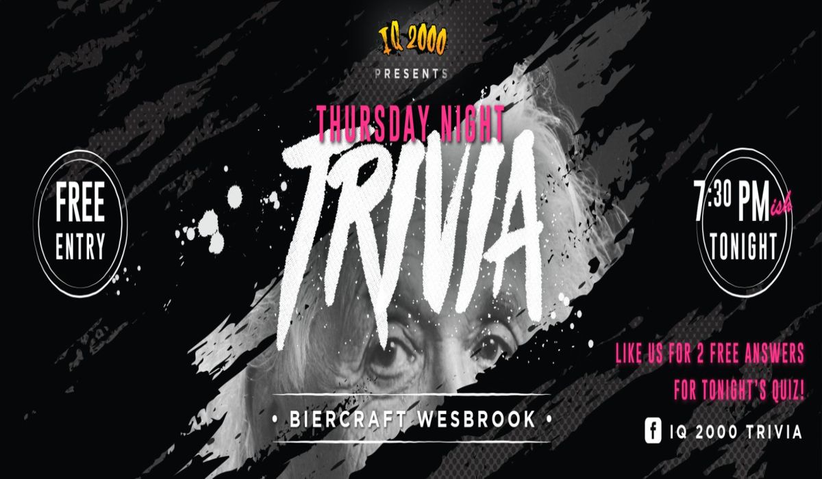 Thursday Night Trivia at Biercraft UBC, Vancouver, British Columbia, Canada
