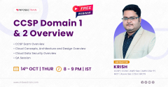Free Live Webinar for CCSP Domain 1 and 2 Overview