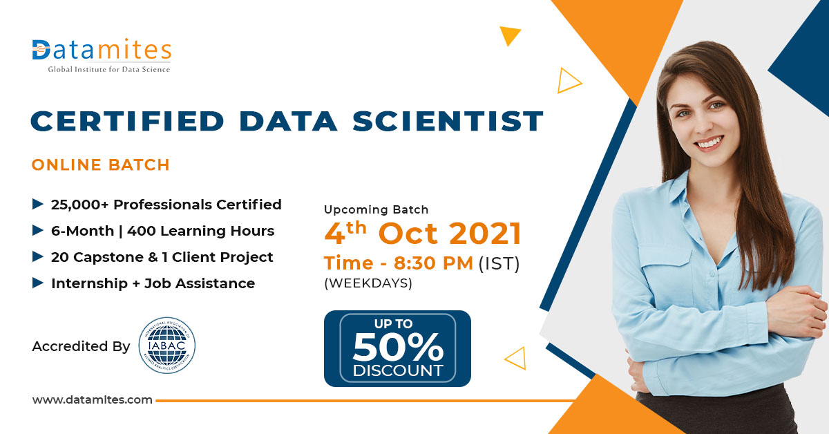 Certified Data Scientist - Online Batch, Online Event