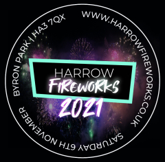 Harrow Fireworks Display, Saturday 6th November 2021 (celebration of culture)