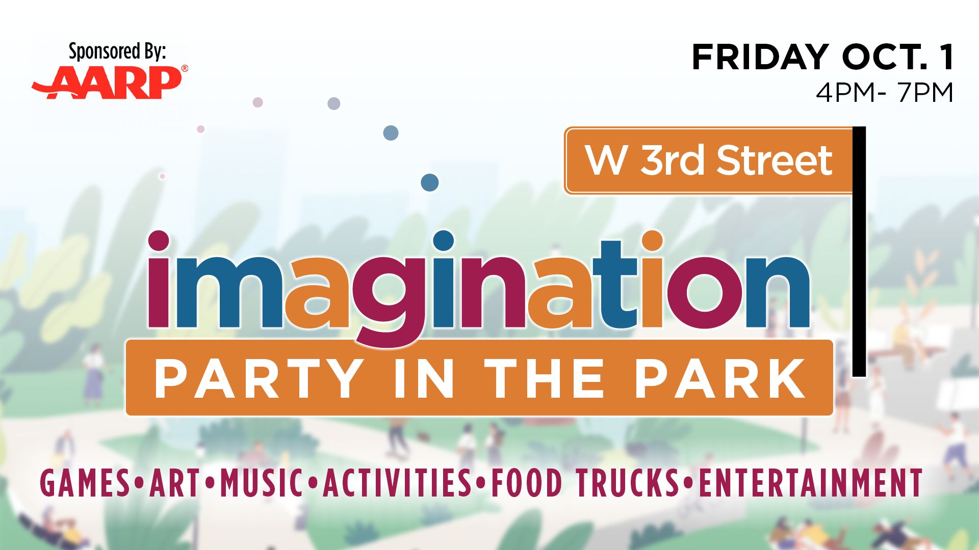 Party in the Park at Imagination Pop-Up Park, Mansfield, Ohio, United States