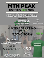Nothing But Nets Special Needs Volleyball
