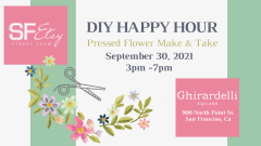 {FINAL} Summer DIY at Ghirardelli Square - Pressed Flower Make and Take