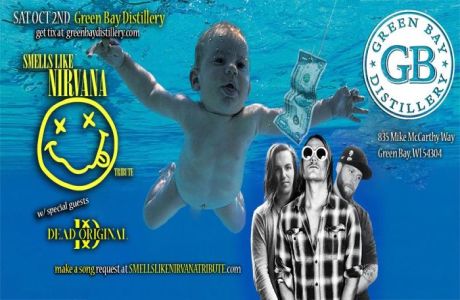 Nirvana tribute: SMELLS LIKE NIRVANA at GREEN BAY DISTILLERY, Ashwaubenon, Wisconsin, United States
