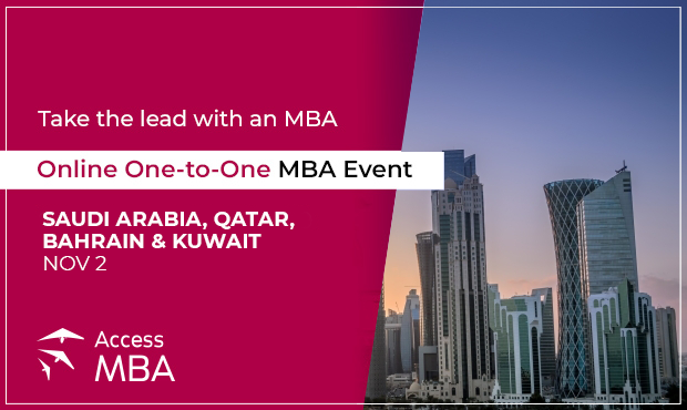 Online MBA Event Saudi Arabia, Kuwait, Qatar and Bahrain, Online Event
