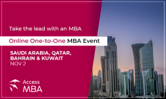 Online MBA Event Saudi Arabia, Kuwait, Qatar and Bahrain