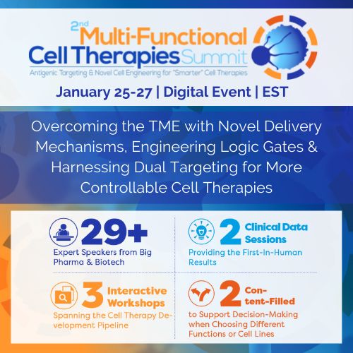 2nd Annual Multi-Functional Cell Therapies Summit, Online Event