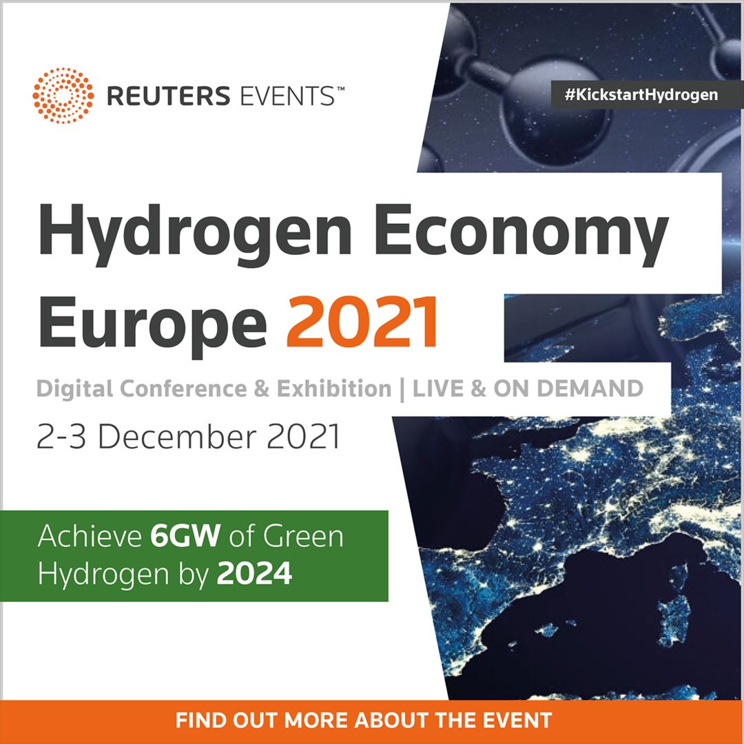 Hydrogen Economy Europe 2021, Online Event