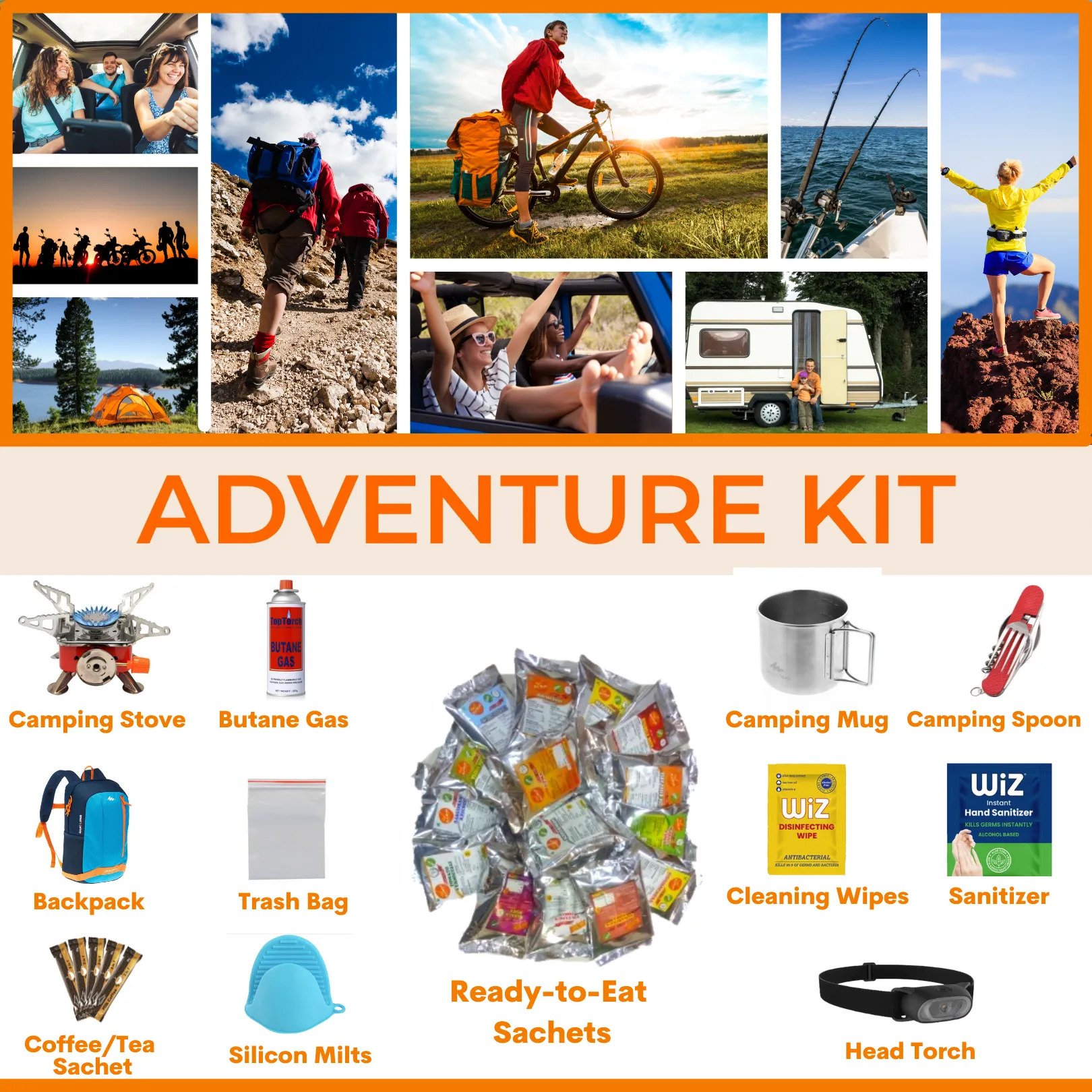 Adventure Kit | Desi MEalz, Online Event
