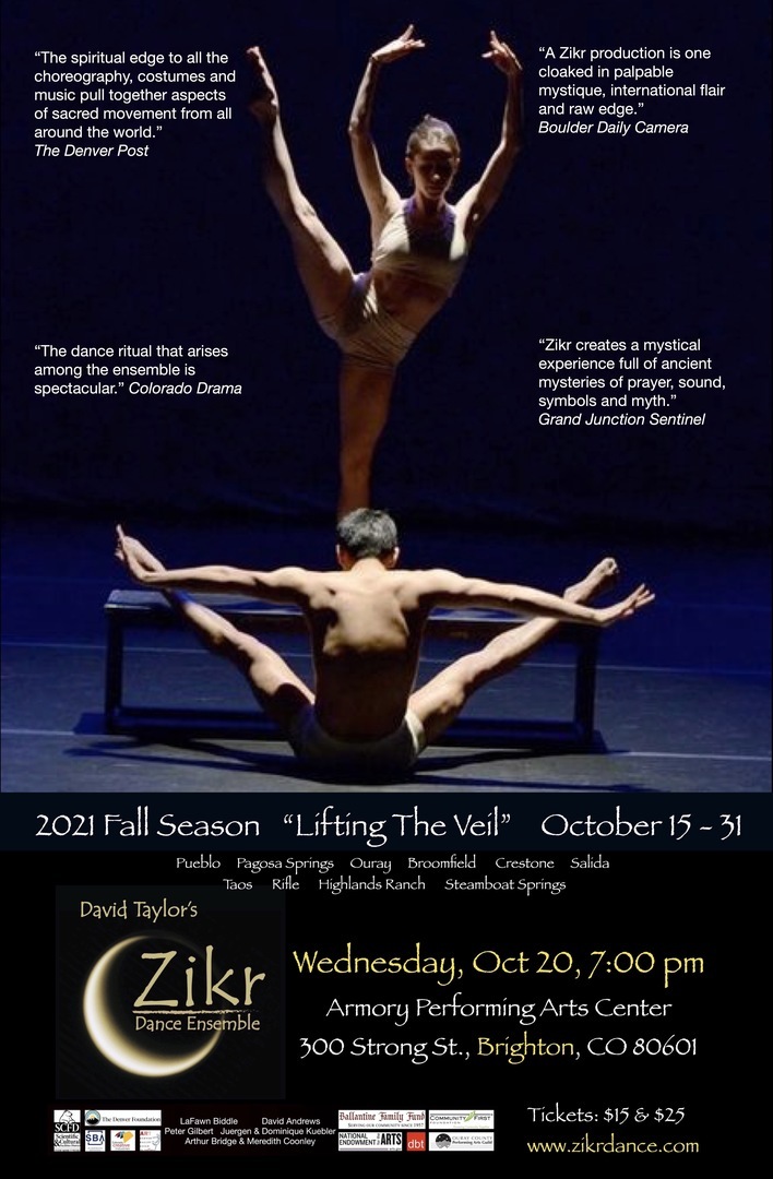 Zikr Dance Ensemble presents "Lifting The Veil", Brighton, Colorado, United States