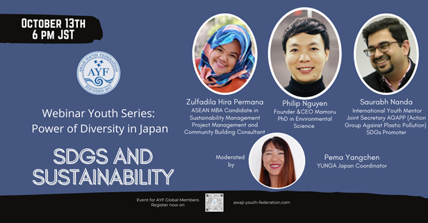 Webinar Youth Series: SDGs and Sustainability, Online Event