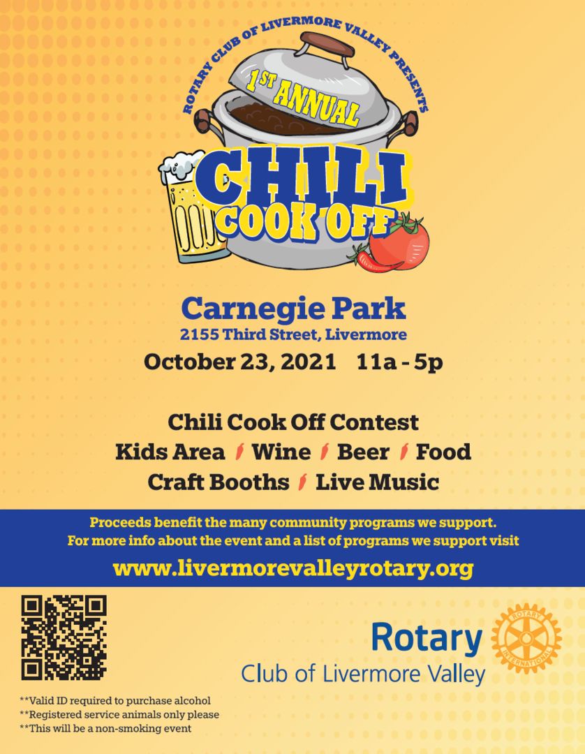 Rotary Club of Livermore Valley - Chili Cook Off, Livermore, California, United States