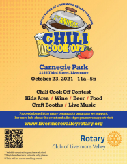 Rotary Club of Livermore Valley - Chili Cook Off