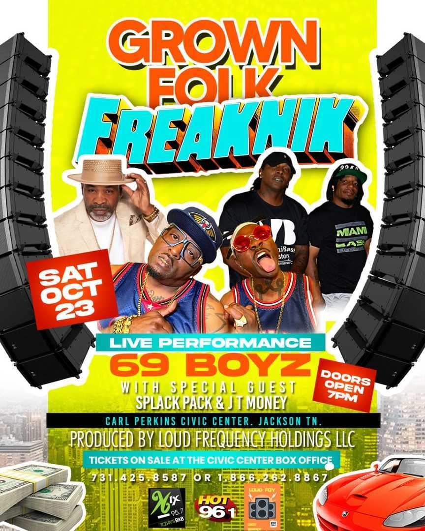 Freaknik Fest 69 Boyz, Jackson, Tennessee, United States