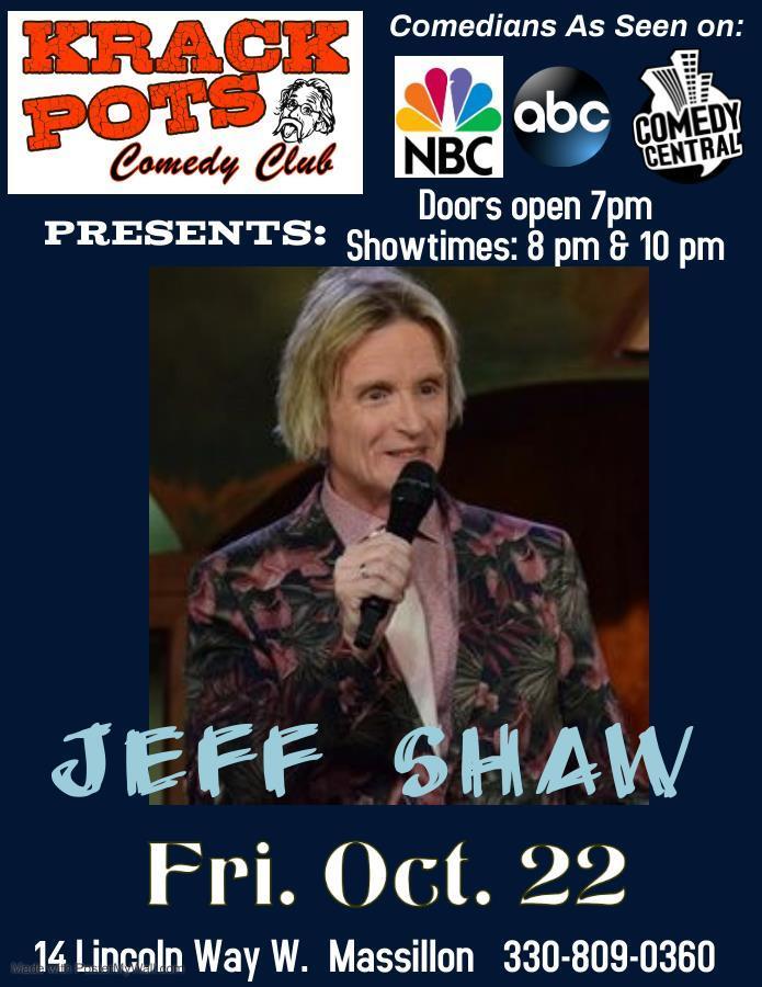 Comedian Jeff Shaw, Massillon, Ohio, United States