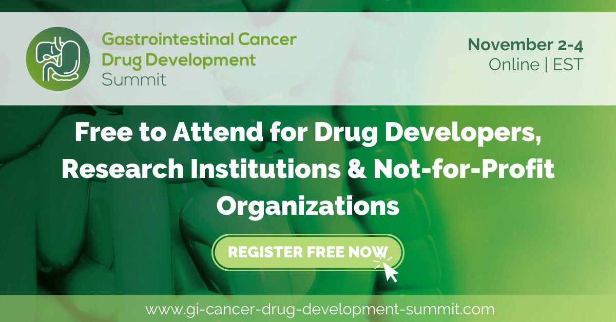 Gastrointestinal (GI) Cancer Drug Development Summit - FREE FOR DRUG DEVELOPERS, RESEARCHERS & NFP, Online Event