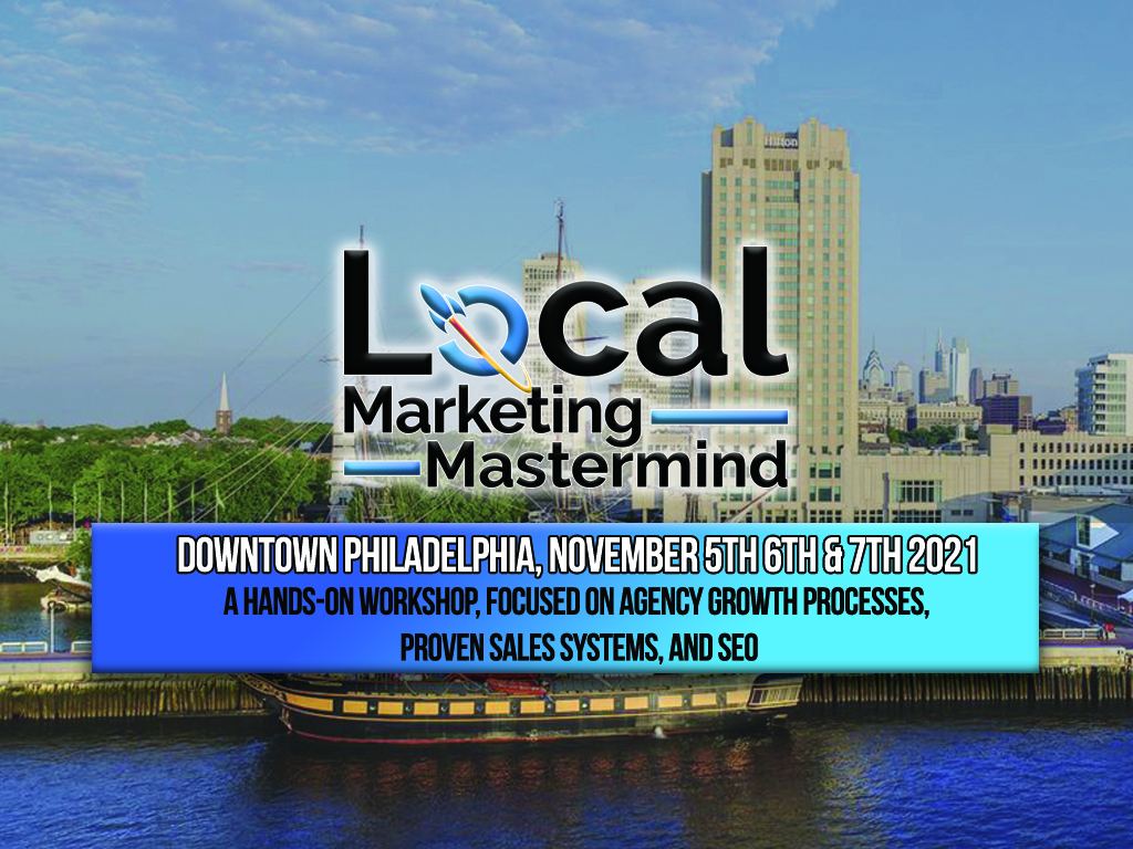 Local Marketing Mastermind and SEO Conference - Web 2.0 Ranker, Philadelphia, Pennsylvania, United States