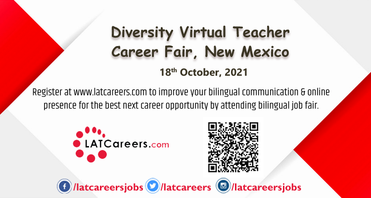 Diversity Virtual Teacher Career Fair New Mexico, NM, Online Event