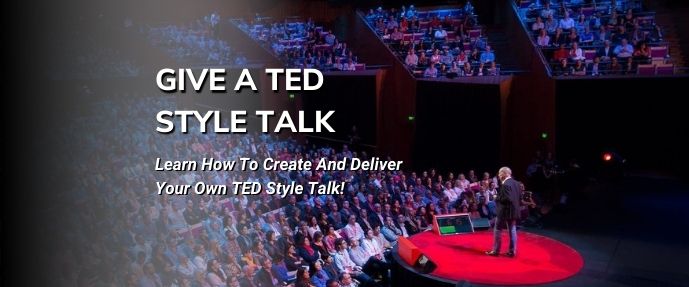 Give a TED Style Talk - Live Online Class, Online Event